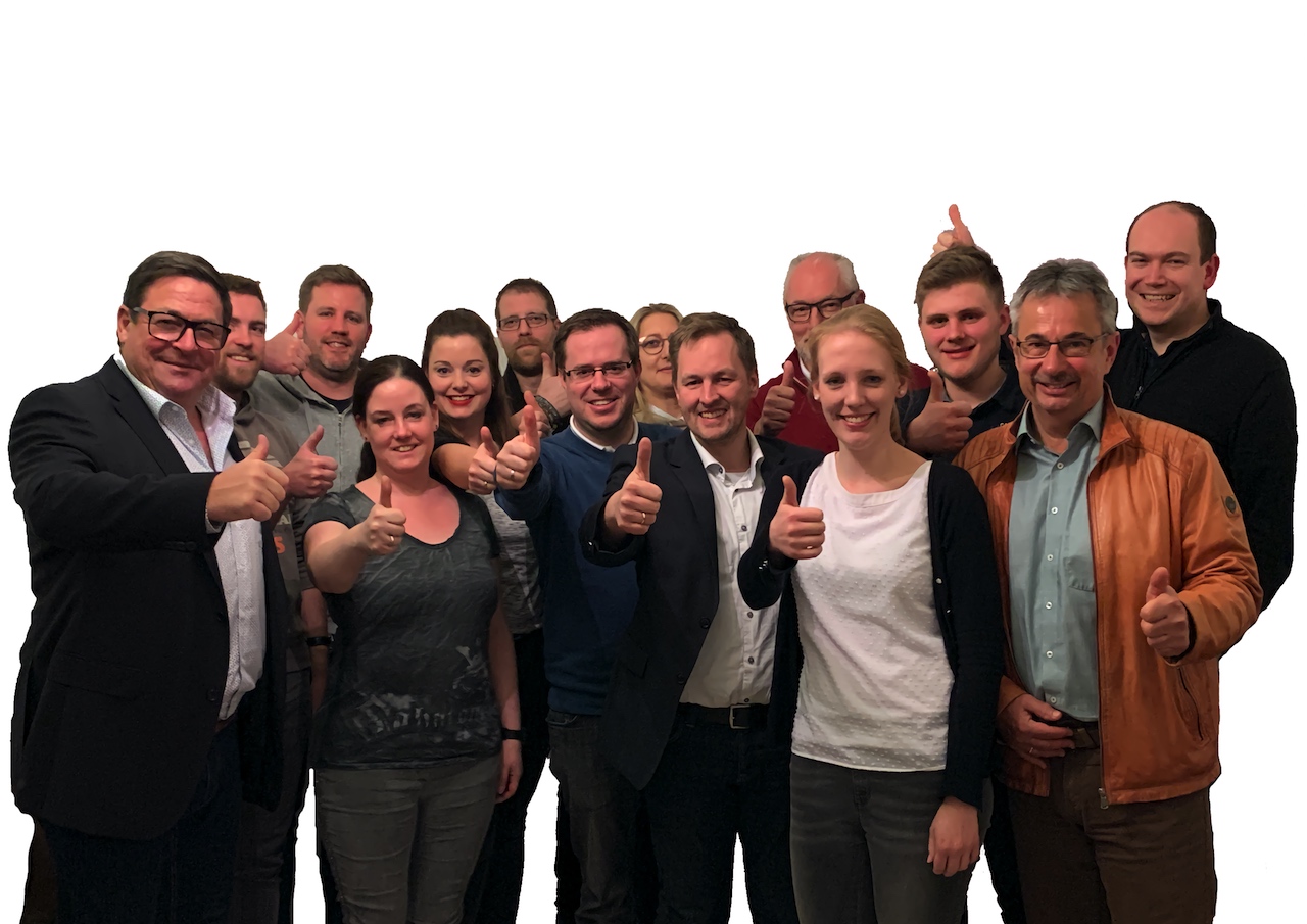 Die #heimatverbesserer der FDP Haltern am See (Foto: Eigen)